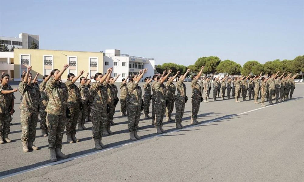 Εθελοντικά και στην εφεδρεία οι γυναίκες της Εθνικής Φρουράς Κύπρου